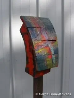 Portique 22, 2007 — Peinture de Serge Boué-Kovacs