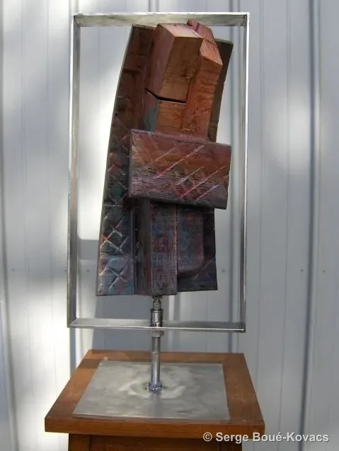 Portique — Peinture de Serge Boué-Kovacs