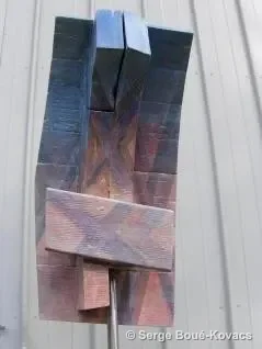Portique, 2007 — Peinture de Serge Boué-Kovacs