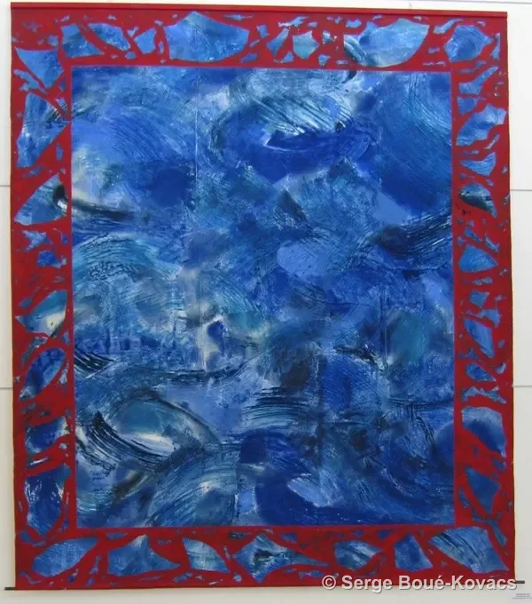 Mer profonde — Peinture de Serge Boué-Kovacs