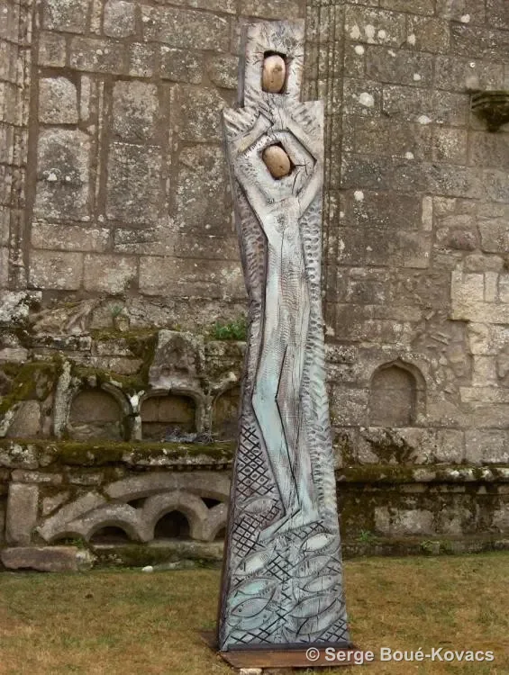 Pietà, 2002 — Sculpture de Serge Boué-Kovacs