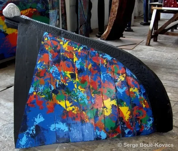 Erika Prestige, proue, 2003 — Sculpture de Serge Boué-Kovacs