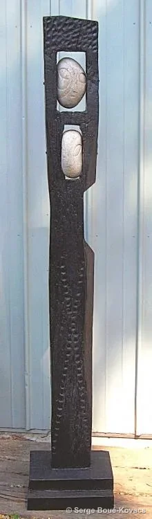 Mémoires de marin — Sculpture de Serge Boué-Kovacs
