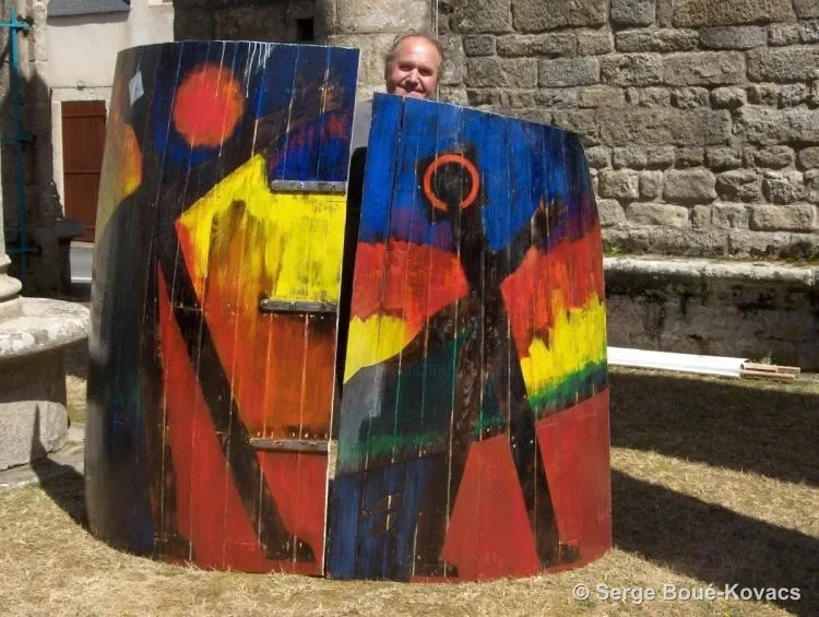 Pans de bateau — Sculpture de Serge Boué-Kovacs