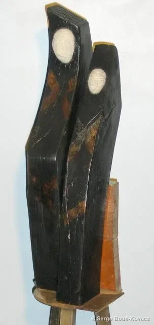 Couple — Sculpture de Serge Boué-Kovacs