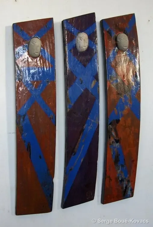Trio, 2004 — Sculpture de Serge Boué-Kovacs