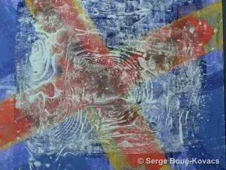 Traces — Peinture de Serge Boué-Kovacs