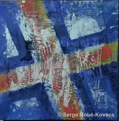 Traces, 2007 — Peinture de Serge Boué-Kovacs