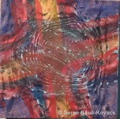 Traces — Peinture de Serge Boué-Kovacs