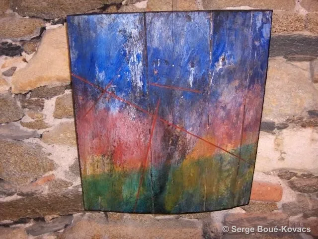 Signes et traces — Peinture de Serge Boué-Kovacs