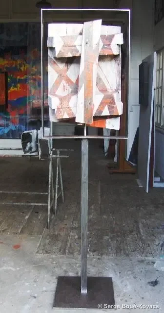 Portique, verso, 2011 — Sculpture de Serge Boué-Kovacs