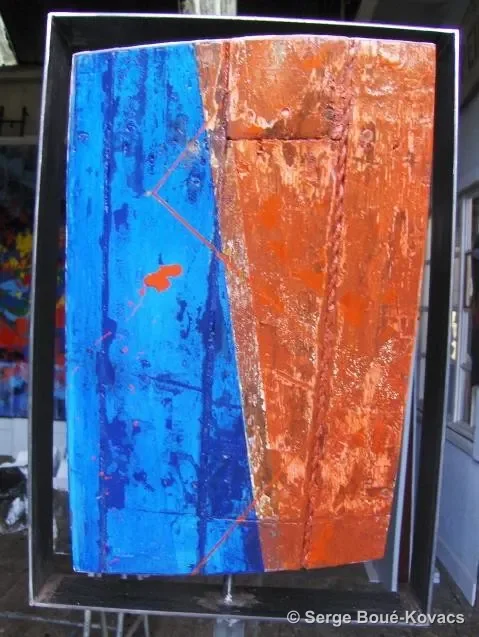 Portique, verso, 2011 — Sculpture de Serge Boué-Kovacs